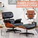 Leather Recliner Sofa Chair With Foot Stool Ottoman Armchair Lounge Living Room