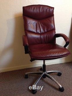 Leather Reclining Office Chair 5 X Set
