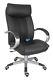 Leather Shiatsu Massage Executive Office Computer Swivel Chair In Black
