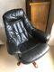 Leather Swivel Reclining Home Or Office Chair