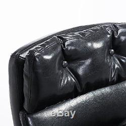 Luxury Executive Antique Manager Black Chesterfield Office Chair PU Leather