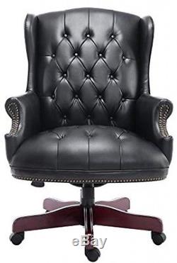 Luxury Executive Antique Manager Directors Chesterfield Office Chair PU Leather
