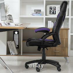 Luxury Executive Racing Gaming Office Chair Rock Lift Swivel Computer Desk Chair
