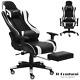 Luxury Executive Racing Gaming Office Chair Swivel Computer Recliner Leather