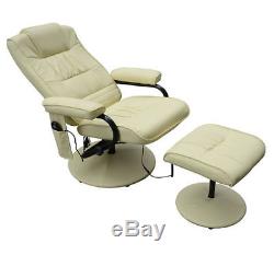 Luxury Leather Electric Massage Chair Recliner Sofa Foot Stool OffIce Home Seat