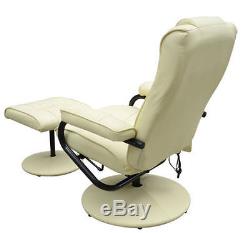 Luxury Leather Electric Massage Chair Recliner Sofa Foot Stool OffIce Home Seat