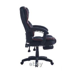 Luxury Leather Office Chair Adjustable High Quality Recliner with Foot rest