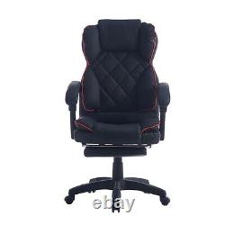 Luxury Leather Office Chair Adjustable High Quality Recliner with Foot rest