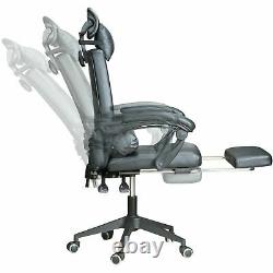 Luxury Massage Computer Chair Office Gaming Swivel Recliner PU Leather Executive