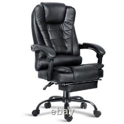 Luxury Massage Computer Office Desk Gaming Chair Swivel Recliner withFootrest