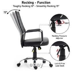 Luxury Massage Computer Office Desk Gaming Chair Swivel Recliner withFootrest