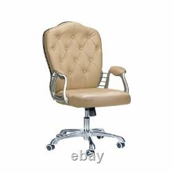 Luxury Office Chair PU Leather Executive Chair Swivel Computer Desk Chair UK