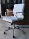 Luxury White Designer Office Soft Pad Executive Chair