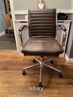 M & S Lattimer Faux Leather Office Chair