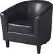 Mac Designs Faux Leather Tub Chair Armchair Dining Room Modern Office Furniture