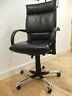 Mario Bellini Original Luxury Executive Black Leather Office Chair By Vitra