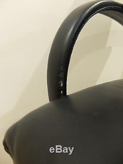 Mario Bellini Original Luxury Executive Black Leather Office Chair by Vitra