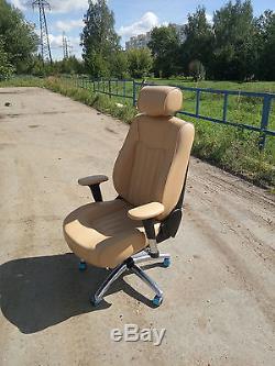 Maserati Quattroporte office chair, leather