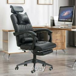 Massage Computer Chair Gaming Office Swivel Recliner Faux Leather Executive Desk
