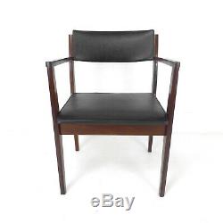 Mid Century Danish Rosewood Armchair / Desk Office Dining Chair Vintage