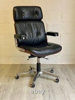 Midcentury Swivel Office Chair Karl Dittert Stoll Giroflex 1970s delivery avail