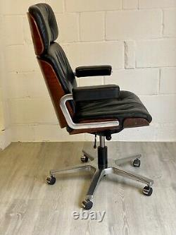 Midcentury Swivel Office Chair Karl Dittert Stoll Giroflex 1970s delivery avail