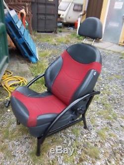 Mini Cooper Half Leather Car Seat Chair, Man Cave, Office, Work Shop, Desk