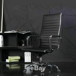 Modern Designer Office Executive Swivel Chair Pu Leather Computer Desk Seat Task