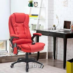 Modern Luxury Comfort Gaming Office Desk Computer Chair High Back Leather