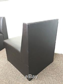 Modular Office / Reception Leather Seating 3 Pieces
