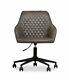 Next Hamilton Charcoal Faux Leather Office Chair With Black Base Rrp £215