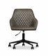 Next Hamilton Monza Charcoal Faux Leather Office Chair With Black Base Rrp £190