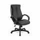 Nantes Managers Home Office Leather Faced Chair Black