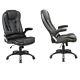 Neo Executive Computer Desk Office Swivel Reclining Chair Faux Leather Or Fabric