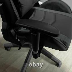 New Other X Rocker Faux leather Seat Height Ergonomic Office Gaming Chair -Black