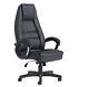 Noble Executive Managers Chair High Back Bonded Leather Managers Chair Black
