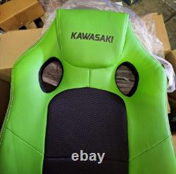 Office Chair Computer Desk Gaming Reclining Chair Kawasaki Green Rider Seat