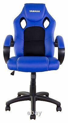 Office Chair Computer Desk Gaming Reclining Chair Yamaha Blue Black Rider Chair