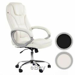 Office Chair Executive Computer Desk adjustable Armrest Faux Leather Swivel New