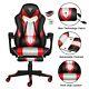 Office Chair Executive Racing Gaming Swivel Sport Computer Desk Pu Leather Red