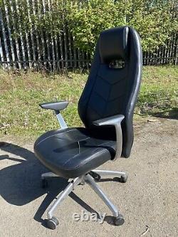 Office Chair / Gaming Chair Black Leather 5 x available