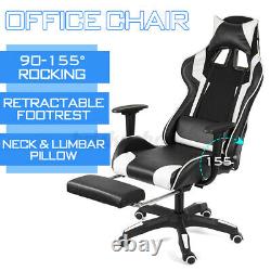 Office Chair Gaming Chair Executive Swivel Leather Recliner Computer Desk Chairs