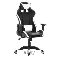 Office Chair Gaming Racing Swivel Sports Computer Desk Mesh Executive PU Leather