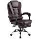 Office Chair Gaming Swivel Recliner Pu Leather Executive Chair With Footrest