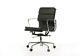 Office Chair Leather Low Back Soft Pad Modern Style Black