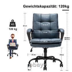 Office Chair for Home, Ergonomic Desk Chair with Double Padded Backrest