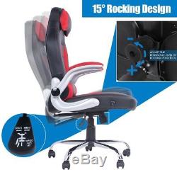 Office Chairs High Back PU Leather Executive Office Desk Task Computer Chair New