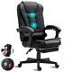 Office Computer Chair Massage Chair Pu Leather Recliner Swivel Desk Gaming Chair