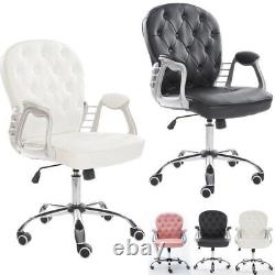Office Computer Desk Chair PU Leather/Velvet Swivel Adjustable Executive Gaming