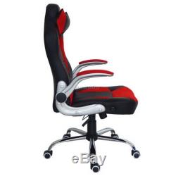Office Desk Leather Swivel Home Chair Faux Excutive Sport Gaming Pu Computer